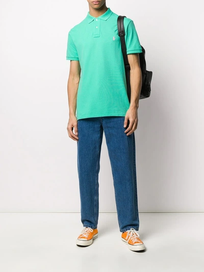 Polo Ralph Lauren Short Sleeve Polo Shirt In Green