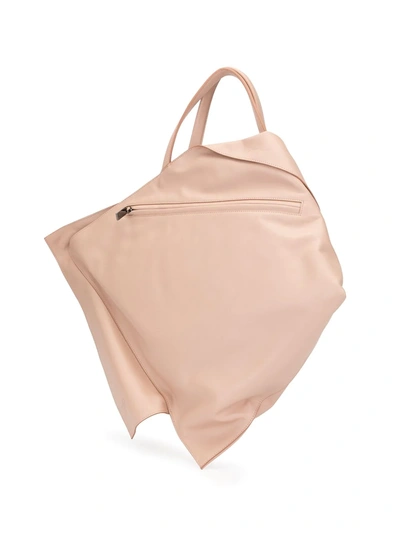 Shop Discord Yohji Yamamoto Muffle Tote Bag In Pink
