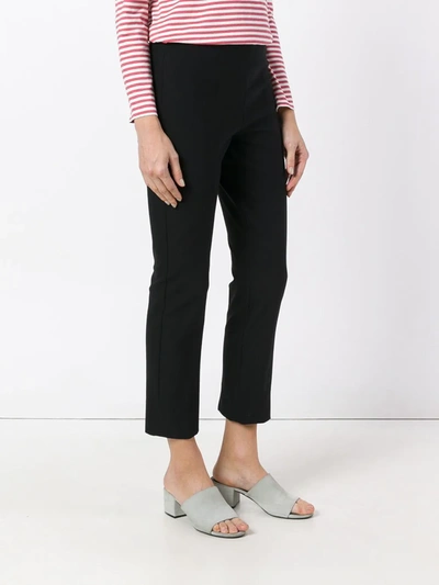 Shop Vince Front Seam Leggings In Black