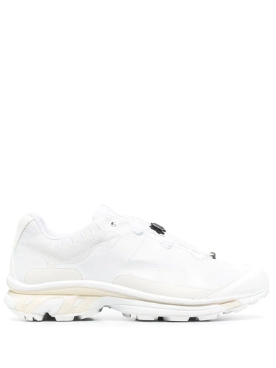 Shop 11 By Boris Bidjan Saberi Drawstring Low-top Sneakers In White