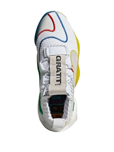 Shop Adidas Originals By Pharrell Williams X Pharrell Crazy Byw Lvl X “white” Sneakers