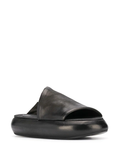 Marsèll Marsell Black Ciambellona Platform Sandals In Black
