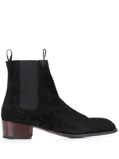 Shop Giuseppe Zanotti Slip-on Ankle Boots In Black