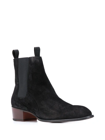 Giuseppe Zanotti Abbey Ankle Boots In Black Suede In Black