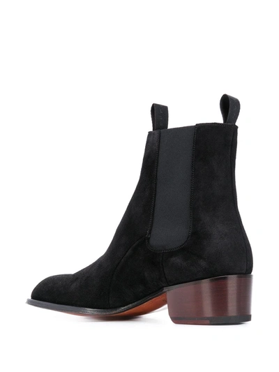 Giuseppe Zanotti Abbey Ankle Boots In Black Suede In Black