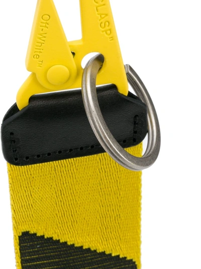 Shop Off-white 2.0 Industrial Keyring In Yellow