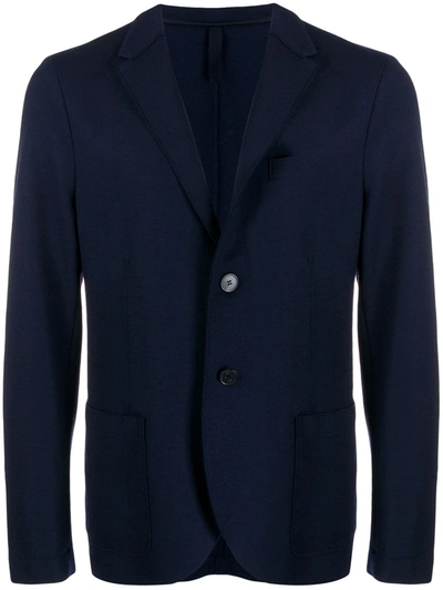 Shop Harris Wharf London Casual Blazer In Blue