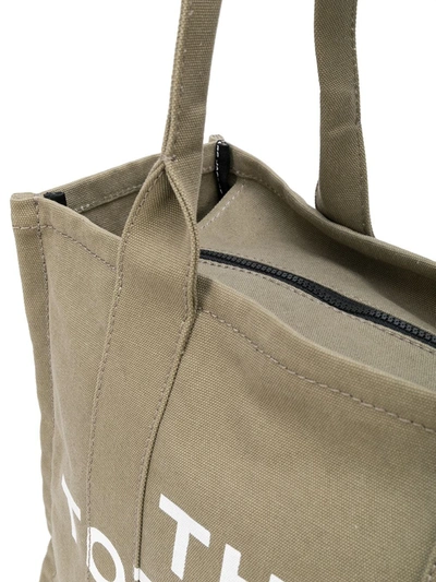 Shop Marc Jacobs The Canvas Large Tote Bag In Green