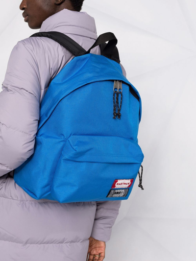 Shop Mm6 Maison Margiela X Eastpak Reversible Backpack In Blau