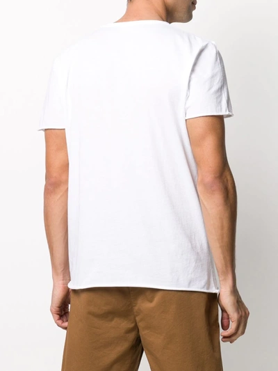 Shop Filippa K Roll-edge T-shirt In White