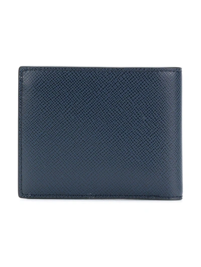 Shop Michael Kors Harrison Wallet In Blue