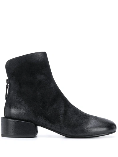 Shop Marsèll Rear-zip Ankle Boots In Black