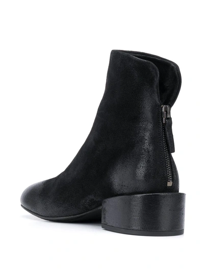 Shop Marsèll Rear-zip Ankle Boots In Black