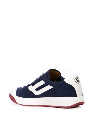 Shop Bally The New Competition Sneakers In Blue