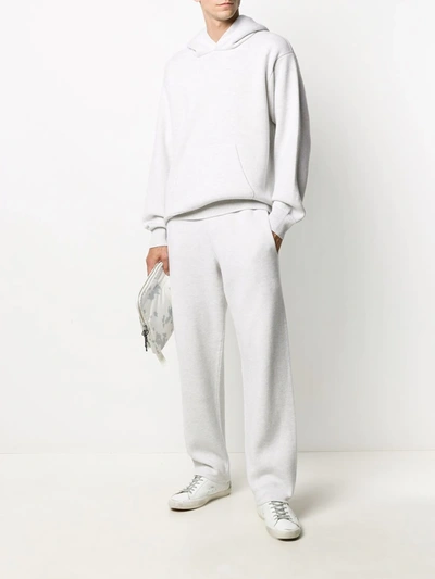 Shop Barrie Ideal Rib-trimmed Oversized Hoodie In Neutrals