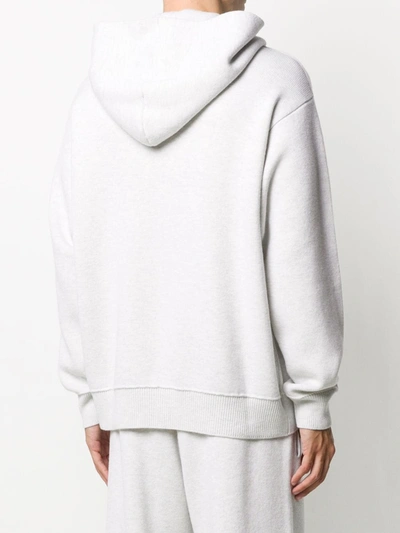 Shop Barrie Ideal Rib-trimmed Oversized Hoodie In Neutrals