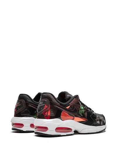 Shop Nike Air Max2 Light Qs "atmos Logos Alternative" Sneakers In Black