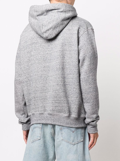 Dsquared2 Man Sweatshirt Grey Size L Cotton In Grey