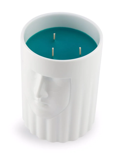 Ginori 1735 Lcdc The Lady Black Stone Scented Candle In Weiss