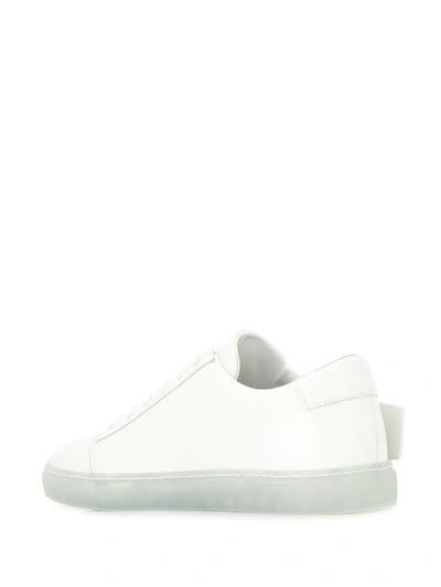 Shop A-cold-wall* Shard Low Top Sneakers In White