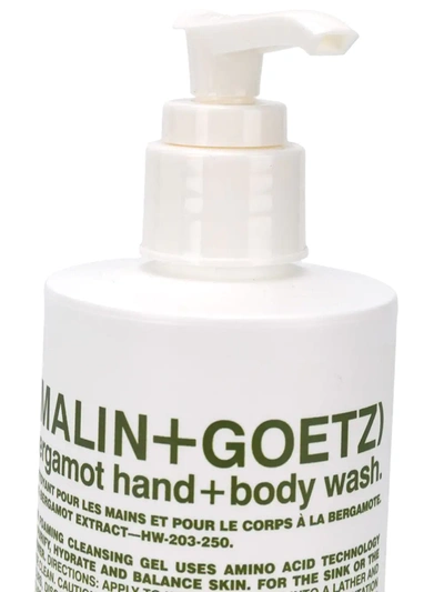 Shop Malin + Goetz Bergamot Hand And Body Wash In White