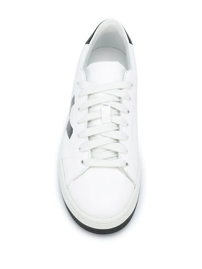 KOURT K LOGO LOW-TOP SNEAKERS