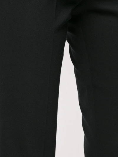 Shop Giambattista Valli Flare Trousers In Black