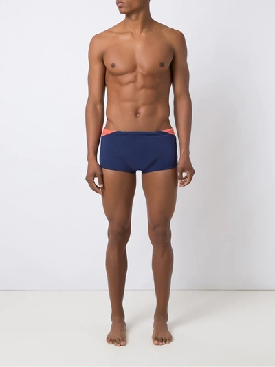 Amir Slama Panelled Trunks