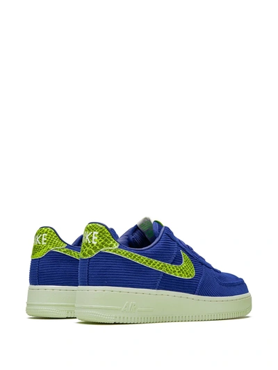 Shop Nike X Olivia Kin Air Force 1 "no Cover" Sneakers In Blue