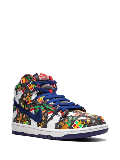 Nike Sb Dunk High Trd Qs Sneakers In Blue