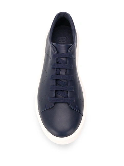 Shop Camper Courb Lace-up Sneakers In Blue