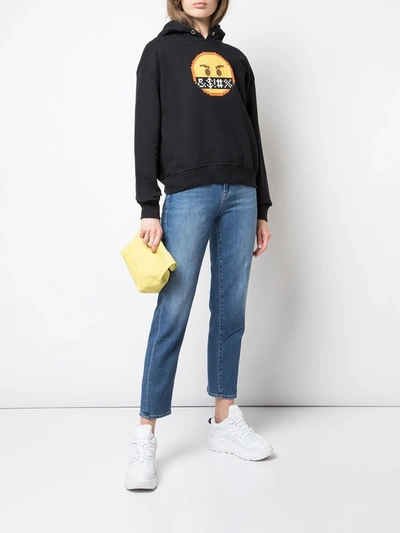 Mostly Heard Rarely Seen 8-bit Curse Hoodie In Black