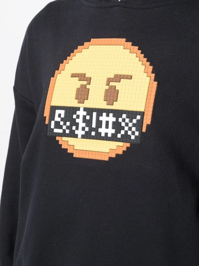 Shop Mostly Heard Rarely Seen 8-bit Curse Hoodie In Black