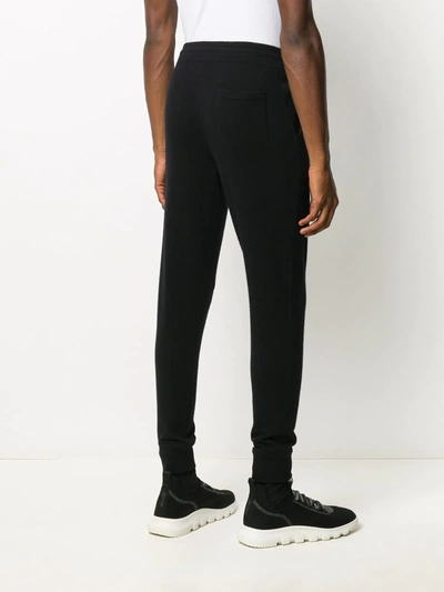 Shop Ermenegildo Zegna Cashmere Track Pants In Black