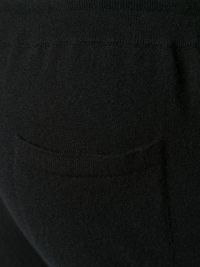 Shop Ermenegildo Zegna Cashmere Track Pants In Black
