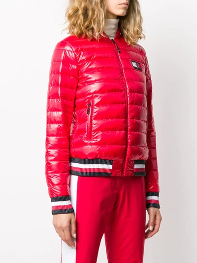 Shop Rossignol X Tommy Hilfiger Mini-ripstop Jacket In Red
