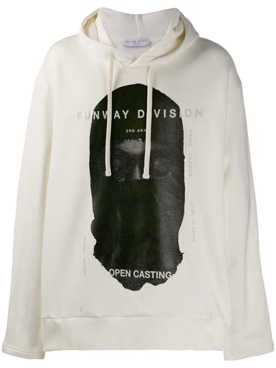 Shop Ih Nom Uh Nit Printed 'runway Division' Sweatshirt In White