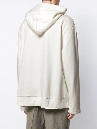 Shop Ih Nom Uh Nit Printed 'runway Division' Sweatshirt In White