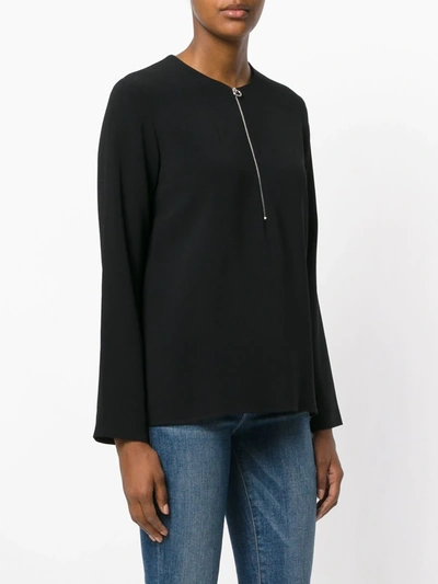 Stella Mccartney Arlesa Stretch-crepe Top In Black