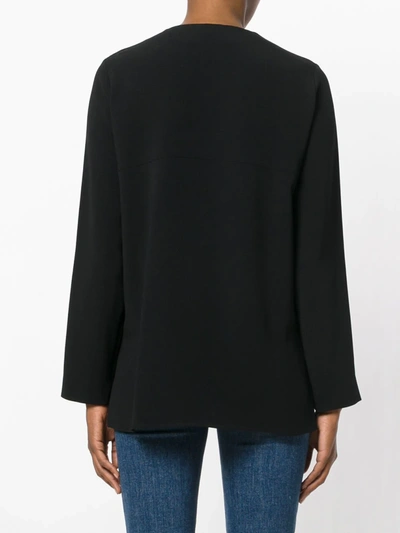Stella Mccartney Arlesa Stretch-crepe Top In Black