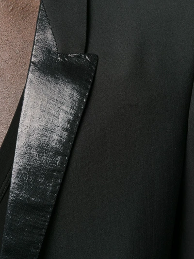 Shop Rick Owens Slim-fit Blazer In Black