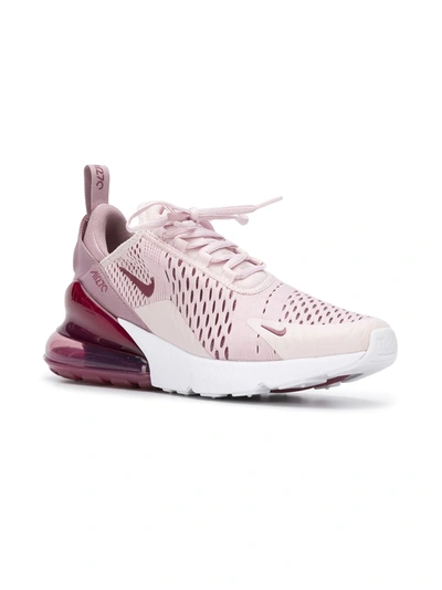 Shop Nike Air Max 270 "barely Rose/vintagewine" Sneakers In Pink