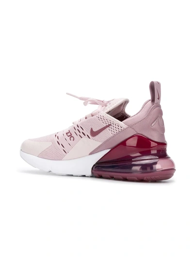 Shop Nike Air Max 270 "barely Rose/vintagewine" Sneakers In Pink