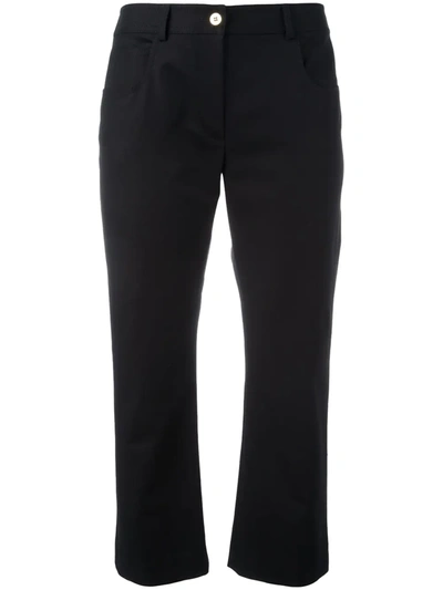 Shop Kenzo Fit And Flare Jeans In Black