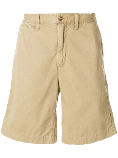 Shop Polo Ralph Lauren Slim-fit Chino Shorts In Neutrals