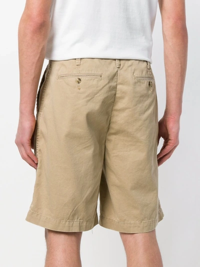 Shop Polo Ralph Lauren Slim-fit Chino Shorts In Neutrals