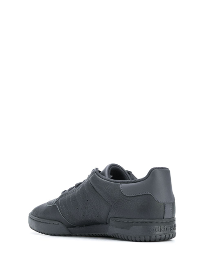 Shop Adidas Originals Yeezy Powerphase "core Black" Sneakers
