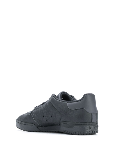 Adidas Originals Yeezy Powerphase "core Black" Sneakers In Black