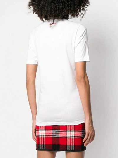 Shop Dsquared2 Icon Print T-shirt In White