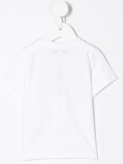 Shop Hugo Boss Logo T-shirt In White